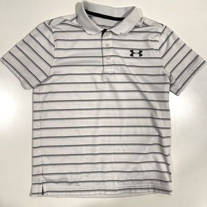 Boys Under Armor Golf Shirt - Size Youth Small